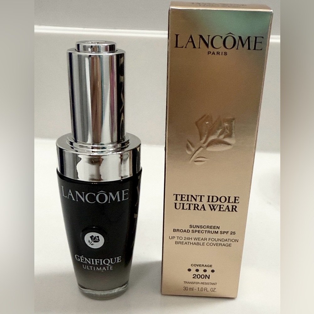 NEW! Lancome Teint Idole Ultra Wear Foundation and Génifique Ultimate Serum